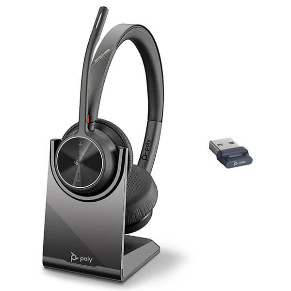 Poly Voyager 4320 UC USB A Microsoft Teams Headset with Charging